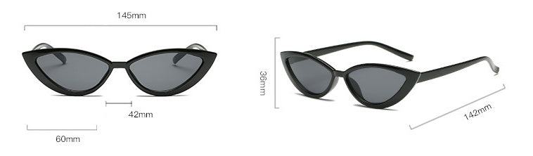 Cat eye sunglasses