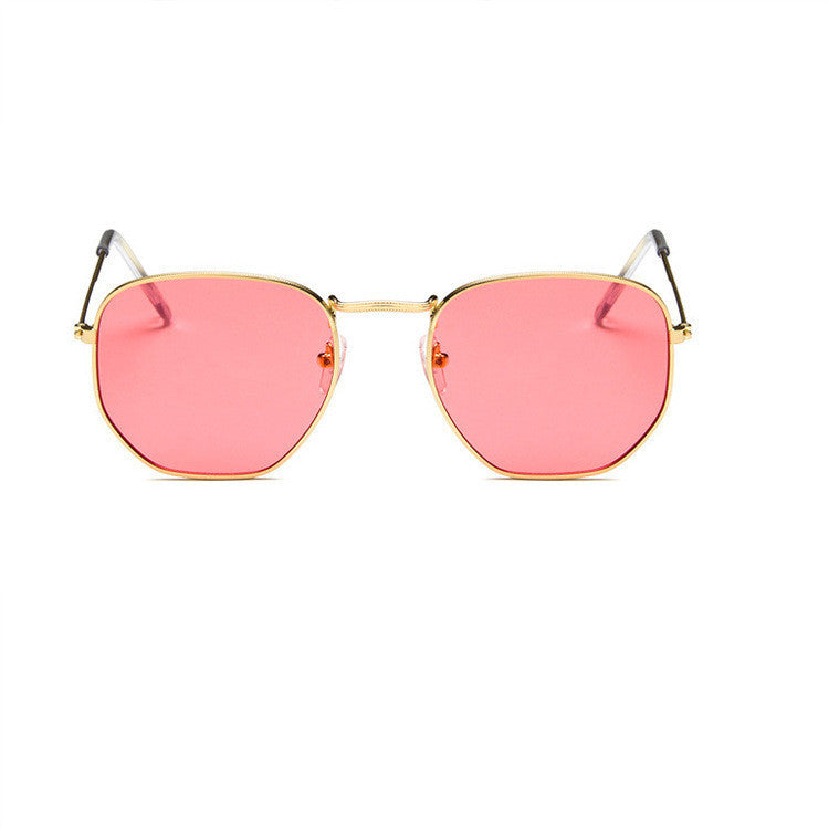 Retro Street Sunglasses Transparent Ocean Sunglasses